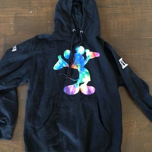 rainbow mickey hoodie